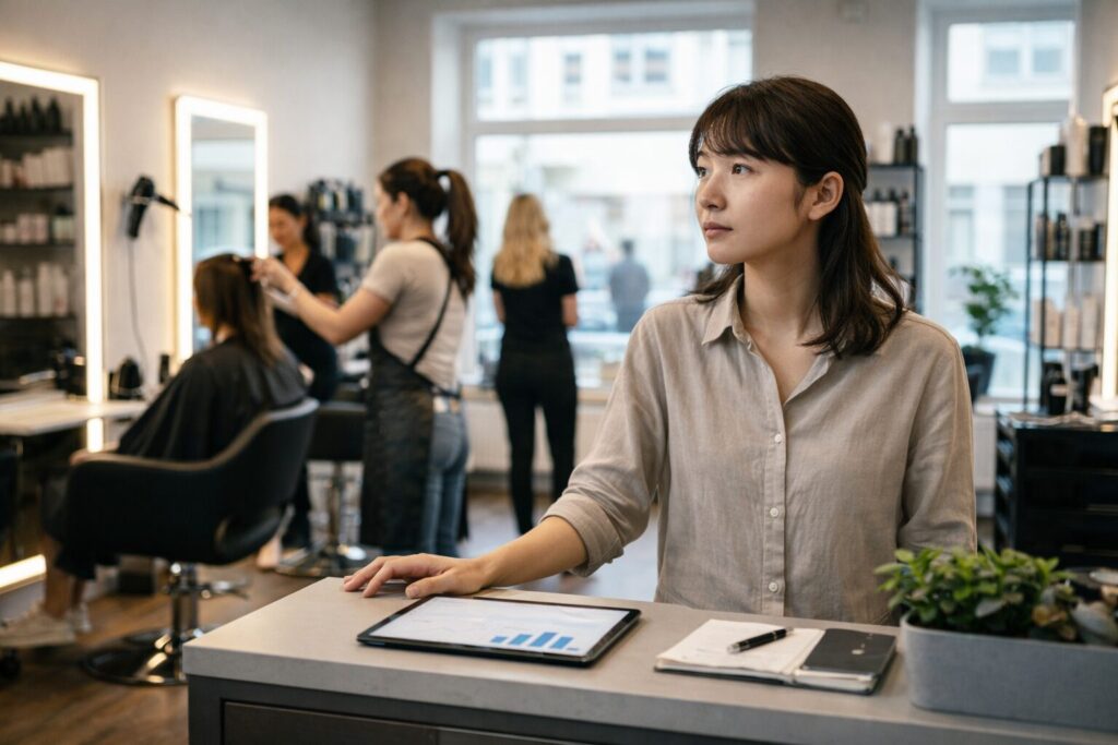 美容サロン　スタッフ離職